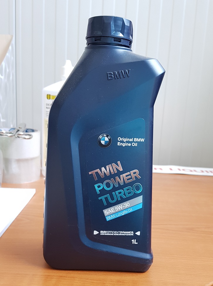BMW Twin Power Turbo 5W30 1 l Najlepší film? Mazací film.