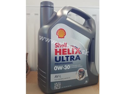 Shell Helix Ultra Professional AV-L 0W-30 5L