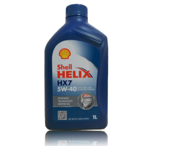 Shell Helix HX7 5W-40 1l